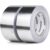 CHUANGSEED 2 Rollen Aluminium-Klebeband 50 mm x 50 m, Aluminium-Klebeband für Kücheninstallationen, Abschirmung und Isolierung, Dichtungsreparatur, selbstklebendes Aluminiumfolienband, hohe Temperaturbeständigkeit