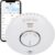 Brennenstuhl Connect WiFi Rauchwarnmelder RM A 3020, inkl. 2X Batterien | Rauchmelder WLAN inklusive 2x austauschbaren Batterien, geprüft nach EN 14604, mit App-Benachrichtigung