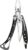 Leatherman Skeletool CX – 7-in-1 Camping- und Survival-Multitool – Edelstahl – Schwarz