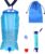 SimPure Gravity Outdoor-Wasserfilter, 3 l tragbarer Wasserbeutel, Camping-Wasserbeutel mit Tragegurt und Aufbewahrungstasche, Filtergenauigkeit bis zu 0,1 Mikron, entfernt 99,9999 % E. coli, Wandern, Reisen