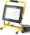 LED Baustrahler, 100W 10000LM Arbeitsleuchte, 6500K Kaltweiß Baustellenlampe mit Stecker, IP66 Wasserdichter LED Strahler, 3m Kabel Baulampe, Flutlicht, Arbeitsleuchte für Werkstatt, Baustelle, Garage