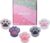 Kizozo Handwärmer, Taschenwärmer, wiederverwendbar, 5er-Set, Handwärmer zum Bücken, für Kinder, Taschenwärmer, Wärmekissen, für unterwegs, Geschenk für Kinder, Damen, Herren, 9 x 9 cm