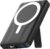 Azmuth Magsafe Powerbank 10000 mAh kabellos magnetisch für iPhone 17-12 | Kabellose Powerbank mit USB-C-Eingang und -Ausgang, 22,5 W USB-A, Klappständer und LED-Bildschirm für iPhone 17/16/15/14/13/12 – Schwarz