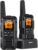 Gaswei G2Pro Professionelle Walkie-Talkies für Erwachsene (IP67 wasserdicht & schwimmfähig), Langstreckenradio mit Doppel-PTT, VOX, SOS-Alarm, UKW-Radio + Akku für den Außenbereich, 2er-Set in Schwarz
