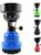 nean Moderner Gas-Campingkocher für Gaskartuschen/Pierce-Kartuschen, Gaskocher, Gasbrenner, Shisha, Kohleanzünder, Brenner, Kartuschenkocher (blau)