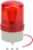 QWORK rotierendes LED-Warnlicht, rotes Blinklicht, akustischer Look-Alarm