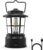 Lepro LED Retro Campinglampe, wiederaufladbar, stufenlos dimmbar, Powerbank-Funktion, IPX4 wasserdicht, bis zu 160 Stunden Laufzeit, dekorative Laterne für Camping, Garten & Notfall, schwarz | USB-C Aufladung, Stufenlos Dimmbar, Powerbank-Funktion, bis zu 160h Laufzeit, Dekorative Laterne für Camping, Garten & Notfall