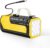 Laptop Powerbank 70.000 mAh, Powerbank 100 W USB-C mit integriertem & einziehbarem Kabel, externer Akku mit LED-Taschenlampe für Laptop, iPhone, iPad, Tablet, Samsung Reisen Camping Outdoor (Gelb)
