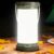 Glocusent Campinglampe & Zeltlampe: 1500 lm Campingleuchte 135 LED, 200 Stunden, 5000 mAh mit 3 Farben und 5 Helligkeitsstufen, SOS, wiederaufladbare Laterne für Stromausfälle, Camping, Wandern, Notfälle