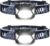 LED Stirnlampe, 1300 Lux LED XPG Stirnlampe mit 6 Lichtmodi und Rotlicht, IPX4 spritzwassergeschütztes Gehäuse, batteriebetriebene Stirnlampe C500, ideal für Camping-Joggen, 2 Stück