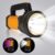 LED-Taschenlampe, extrem hell, USB-C, wiederaufladbar, mit Laterne, starke Metall-Handtaschenlampe, großer Akku, 10000 mAh, Handscheinwerfer, 10000 Lumen, Akku, Taschenlampe superhell, mit Griff-Tragegurt