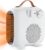 Energiesparender Heizlüfter, 2000 W, kleiner tragbarer, leiser elektrischer Heizlüfter, 3-Gang-Heizventilator für Innenraumheizung, Badezimmer