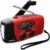 Notfallradio mit Kurbel, Solar & LED – Sunmatic – Tragbares AM/FM-Radio mit 2000 mAh Power Bank & USB-Ladefunktion – für Stromausfall, Outdoor, Camping & Notfallausrüstung