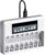 CITYORK 8-Slot-Akkuladegerät für wiederaufladbare 1,5-V-AA/AAA-Lithium-Ionen-Akkus mit LCD-Display, USB-Schnellladung und unabhängigem Steckplatz
