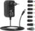 AC-Adapter 12 V 2 A Netzteil AC 220 V auf DC12 V 500 mA 1000 mA 1500 mA 2000 mA Leistungstreiber 5,5 mm mit 8 DC-Steckeradaptern Wechselrichter Ladegerät Transformator AC-DC-Adapter (DC12V~2A)