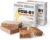 Ration1 Energieriegel, langlebige Notnahrung oder Snack zum Radfahren, Wandern, Outdoor, vegan & laktosefrei, POW-R1 Hochenergieriegel, 2er-Packung, enthält 2 x 4 einzelne Energieriegel