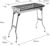 OHMG Holzkohlegrills XXL, tragbarer Edelstahl-BBQ-Holzkohlegrill, zusammenklappbar, Räuchergrill, faltbar, für Outdoor-Kochen, Camping, Wandern, Picknick, zusammenklappbarer Grill, Standgrill mit Griff, 5–10 Personen