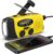 Solarradio, tragbares Kurbelradio, Dynamoradio mit AM/FM, Notfallradio mit Kurbel, 2000 mAh wiederaufladbare Powerbank, LED-Taschenlampe, USB-Handy-Ladegerät für Camping, Outdoor, Gelb
