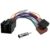 Autoradio-Adapter-Set, 16-poliges ISO-Stecker auf Buchse-Kabel, DIN/ISO-Antennenadapterklemme 15 + 30, steckbare Verlängerung, Radio-Adapterstecker, kompatibel mit Vauxhall, VW, Fiat, Mercedes, Renault