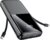 Powerbank 26800 mAh, tragbares Ladegerät mit 3 Anschlüssen und 2 integrierten Kabeln, USB C Schnelllade-Powerbank, externer Akku kompatibel mit iPhone 17 16 15 14 13 Android, Mattschwarz