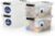 Iris Ohyama FTB-4.5 Aufbewahrungsboxen mit Deckel, 4,5 l, 4er-Set, transparent, sicherer Verschluss, stapelbar, Griffe, Schlafzimmer, Schrank, Büro, Organisation, BPA-freier Kunststoff, Organizer-Boxen, FTB-4.5