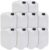 plasteo 10 x 10 Liter lebensmittelechter Kanister mit Beschriftungsetiketten