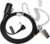 HYS 1-poliger 2,5-mm-Ohrhörer mit Mikrofon, Sicherheits-Headset, kompatibel mit Motorola TLKR-T60 T61 T62 T80 T81 T82 T-92 H2O T80 Extreme T82 Extreme (1 Packung)