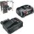 Bosch Akku und Schnellladegerät Starter Set 18V (1x 2,5Ah Li-Ionen-Akku; 1x Schnellladegerät; POWER FOR ALL 18V Alliance)
