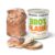 ration1 Verpacktes Brot in der Dose, Roggenmischbrot, langlebig, 1 x 350 g Dosenbrot, 10 Jahre haltbar, vegan & laktosefrei, für Camping, Festival, Outdoor oder Notfall-Lebensmittel-Überlebensset