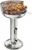 TLGREEN Edelstahl-Holzkohlegrill, Säulengrill, wetterfest, 40 x 40 x 69 cm, 3-fach höhenverstellbar, Premium-Edelstahlgrill mit verchromtem Grillrost, Aschenbecher und Belüftung, für Outdoor, Camping, Grillen