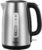 Midea MKE17M1ADS Edelstahl-Wasserkocher, 1,7 l, BPA-freier Wasserkocher, 2200 W Schnellkochfunktion, Wasserkocher mit Wasserstandsanzeige, LED-Leuchtanzeige, 360°-Basis, Trockenlaufschutz, MKE17M1ADS