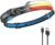 Smiling Shark Stirnlampe, 230° Weitwinkel, 3 x Farben, LED-Streifen, die hellste Stirnlampe, wiederaufladbar mit wasserdichter Stirnlampe, Camping, Joggen, Angeln, Stirnlampe, LED-Scheinwerfer, Camping-Stirnlampe