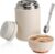 500 ml Thermobehälter für Lebensmittel mit Löffel, Edelstahl Thermobecher Suppe, auslaufsicherer Warmhaltebehälter Lebensmittel, Thermobehälter Suppe Warmhaltebox Lunchbox Thermal für Büro, Arbeit To Go, Camping