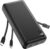 Powerbank 50.000 mAh, große Kapazität – USB-C-Schnellladegerät, Powerbank 5 Ausgänge und 2 Eingänge, LED-Anzeige, externer Akku, kompatibel mit iPhone, Tablets, Android und mehr