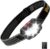 Vinabo Stirnlampe, leistungsstarke 6-Stufen-Stirnlampe, ultrahelle LED-Stirnlampe mit 30° verstellbarer Beleuchtung, 500 lm LED-Taschenlampe zum Lesen, Radfahren, Laufen, 3 AAA-Batterien im Lieferumfang enthalten
