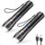 Blukar Wiederaufladbare LED-Taschenlampe, 2000 Lumen, extrem helle zoombare Taschenlampen mit 5 Lichtmodi und langer Betriebszeit, IPX6 wasserdichte Taschenlampe für Camping, Wandern, Angeln, Notfälle, 2 Stück