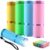 Mini LED Taschenlampe, 4 Stück Mini Taschenlampe Kinder mit 9 LEDs, kleine Taschenlampe, LED Taschenlampe mit 9 LED, kleine Taschenlampen, Kinder Taschenlampe mit Lanyard, für Wandern, Outdoor, Camping