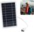 Tragbares 2 W 5 V Solarpanel mit USB, Anschluss für Reisen, Solar-Ladegerät für Mobiltelefon, Powerbank, IP65 wasserdicht, ideal zum Wandern, Camping, Outdoor