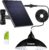 INTELAMP Solarleuchten zum Aufhängen im Innenbereich, LED-Solar-Hängeleuchten mit Fernbedienung, wasserdichte Solarleuchten, Pendelleuchte für Zelte, Pavillons, Lagerhäuser, Hühnerställe mit 5 m Kabel