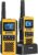 G1pro+ IP67 wasserdichte Walkie-Talkies mit großer Reichweite für Erwachsene, langlebiges Radio mit UKW-Radio, VOX, SOS-Alarm, USB-C-Aufladung für Baustelle, Reisen, Outdoor-Abenteuer, Camping