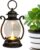 Vintage Laterne LED – Dekorative Mini Laterne Batteriebetrieben, Kleine Tragbare Hängende Öllampe | Retro Seillampe Garten, Schlafzimmer, Wohnzimmer, Esstisch, PA
