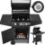Broilcue Louisiana BBQ Gasgrill 3 Brenner 8,1 kW Gasgrillwagen inkl. Grill Grillrost, Deckel mit Grillthermometer, Warmhalterost und Seitenablagen