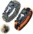 Survival-Armband mit Kompass und Feuerstarter, 3,6 m Regenschirmseil für den Außenbereich | Notfallmesser, Pfeife, Paracord-Ausrüstung, für Wandern, Camping und Expeditionen, komplettes Survival-Set