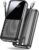 Powerbank 40000 mAh 22,5 W Powerbank PD USB-C Schnellladefunktion, tragbares Ladegerät mit 3 Anschlüssen & 2 integrierten Kabeln, externer Akku kompatibel mit iPhone 17 16 15 14 13, Android und mehr