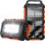 Solar Power Bank 10000 mAh PD 15 W Tragbares Solarladegerät USB C Outdoor Wasserdichter externer Akku mit LED-Licht und 3 Ausgängen für Tablets Smartphones Outdoor Camping Orange