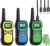 Walkie Talkie Kinder Walkie Talkie Wiederaufladbar Geschenk von 3-12 Jahren Kinder mit 16 Kanälen, Walki Talki mit 3 Meilen großer Reichweite, VOX-Funktion, Tastatursperre für Wander-Camping-Abenteuer