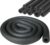 Rohrisolierschaum Ø 22 mm Rohrisolierrohr Schwarz für Heizung Sanitär Heizungsrohr Kupferrohr 1,8 m (Schwarz, 22 mm)