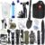 Survival Kit 22 in 1, Outdoor-Notfallset, Outdoor-Survival-Ausrüstung mit Wasserfilter, Outdoor, Wasserbeutel für Outdoor-Camping, Abenteuer, Wandern