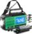 Esky Kurbelradio, 10000 mAh Solar-Notfallradio mit wiederaufladbarem AM/FM-Weltempfänger, USB-Ladegerät, LED-Taschenlampe und Leselicht, SOS-Alarm und Kompass, tragbar für Camping, Notfall, Verdunkelung, Geschenkidee