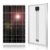 DOKIO 100 W 18 V Solarpanel monokristallin – Solarmodul 100 Watt für 12 V Batterien, ideal für Wohnmobil, Camping, Gartenhaus